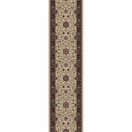 CONCORD GLOBAL 7 ft. 10 in. x 9 ft. 10 in. Jewel Voysey - Ivory 49027